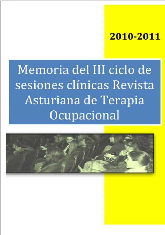 III MEMORIA CICLO DE SESIONES CLÍNICAS